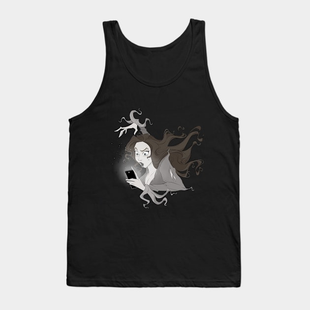 Liz the Banshee Tank Top by Drea D. Illustrations